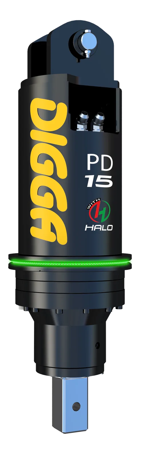 Κεφαλή βιδώματος Digga PDH15 με παρακολούθηση HALO
